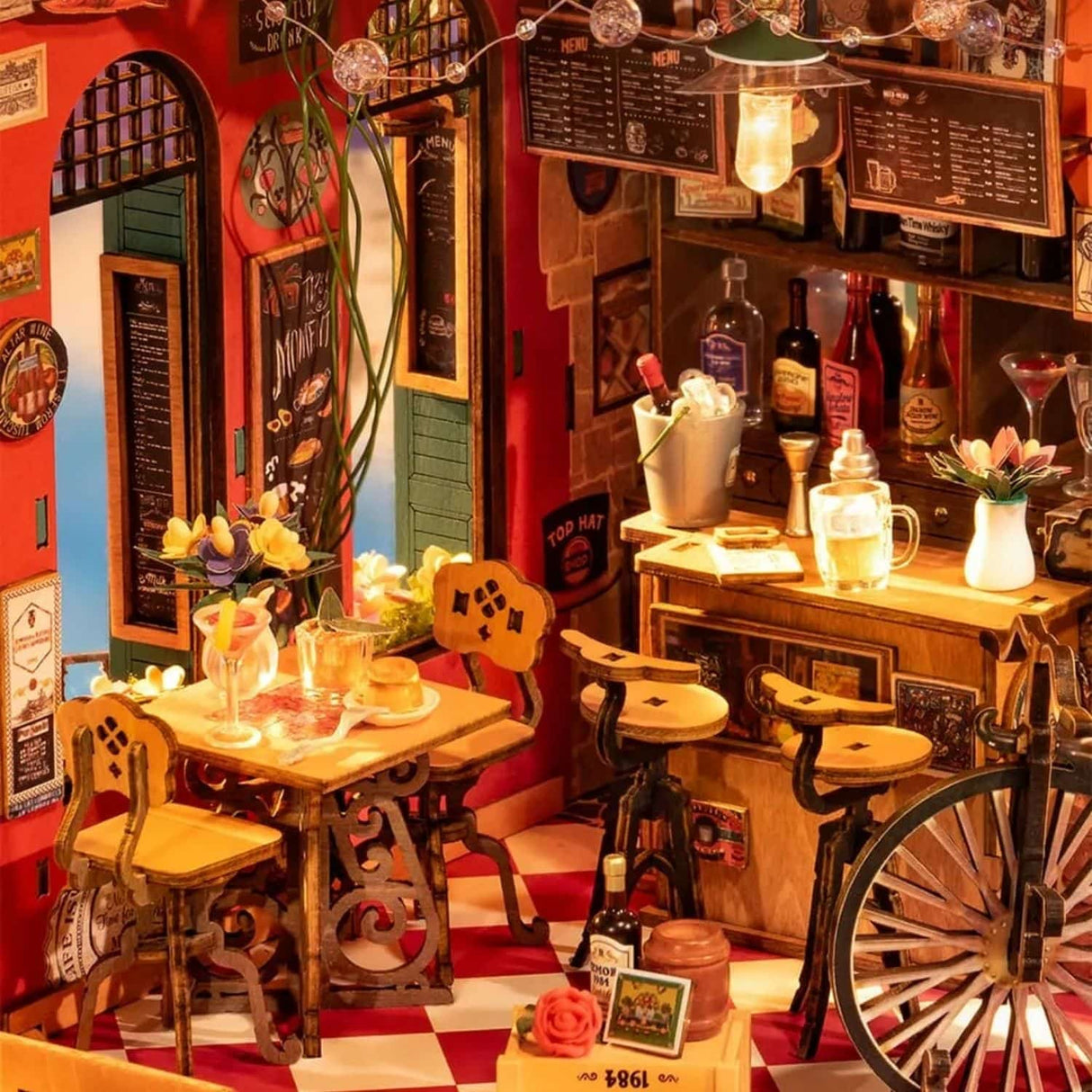 Rolife DIY Mini House - Casas Miniatura Cheers Bar & Dining