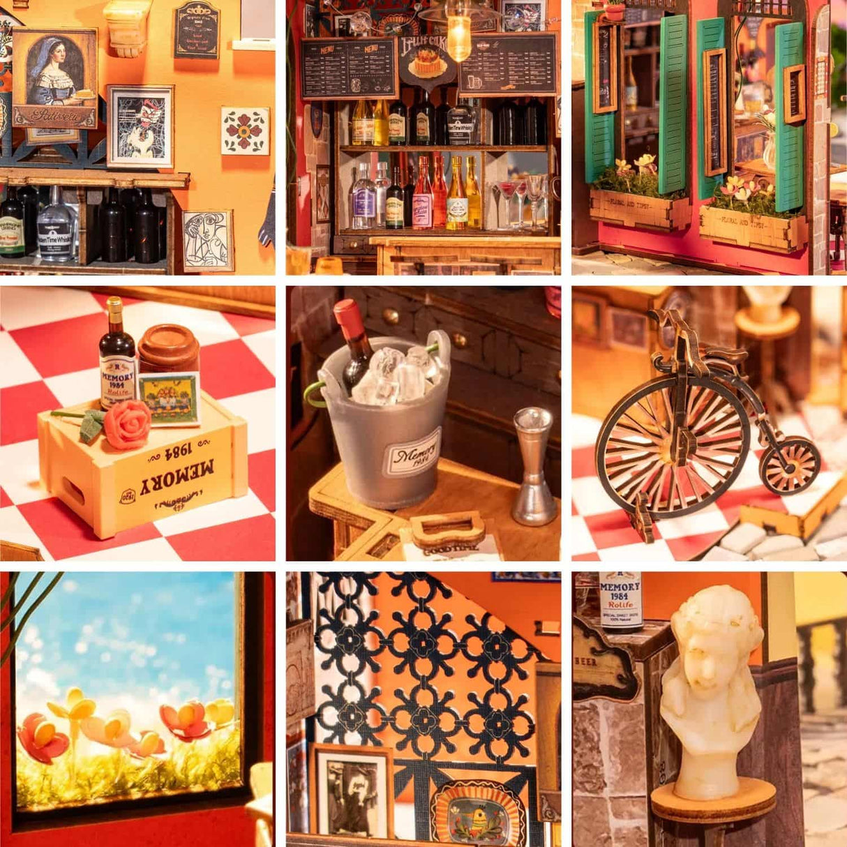 Rolife DIY Mini House - Casas Miniatura Cheers Bar & Dining