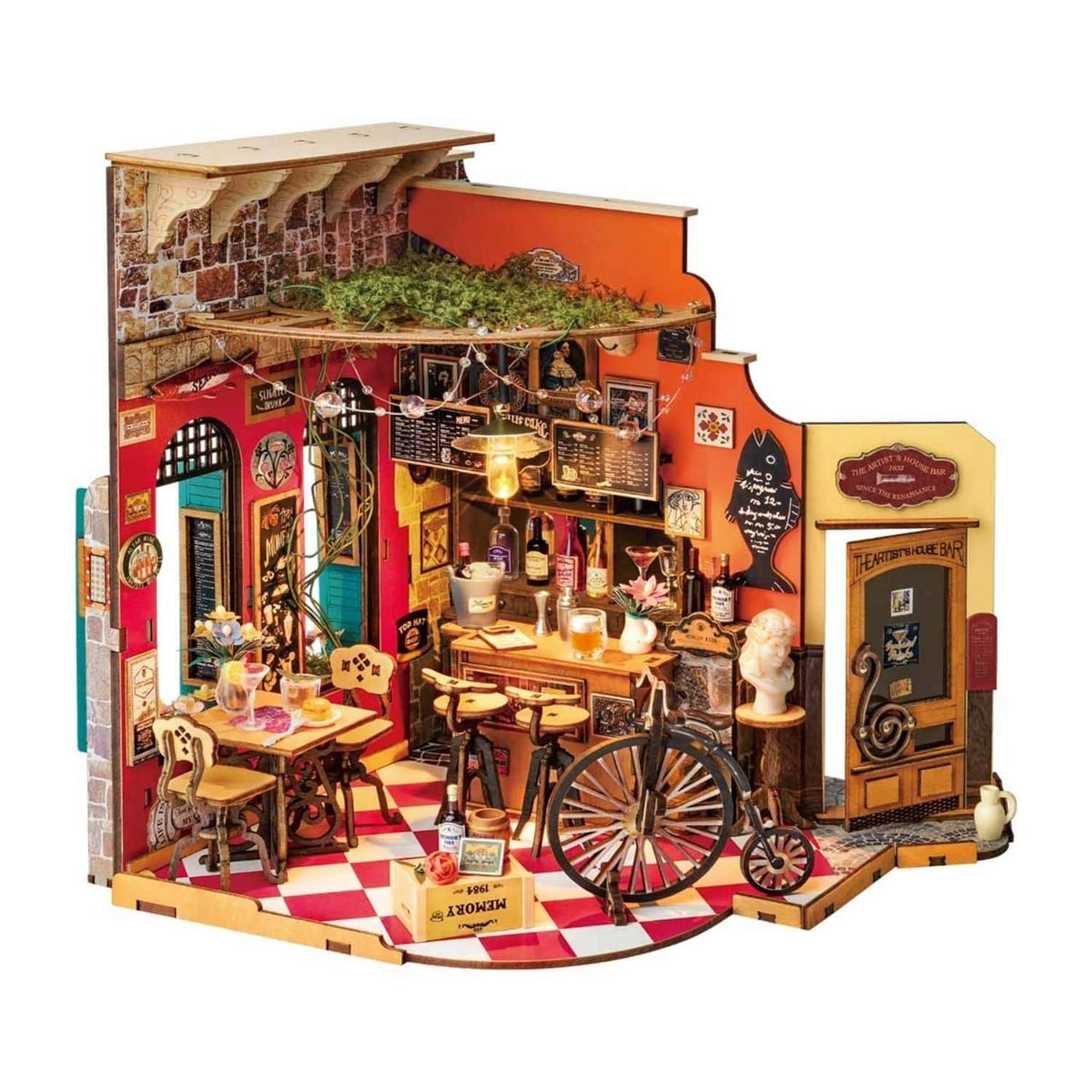 Rolife DIY Mini House - Casas Miniatura Cheers Bar & Dining