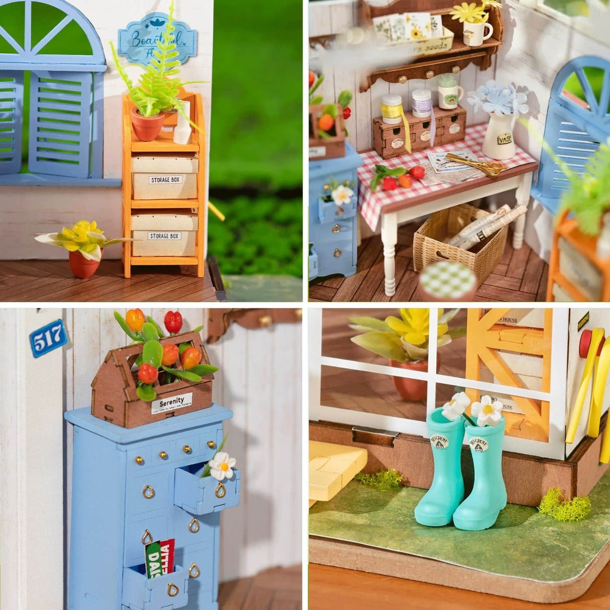 Rolife DIY Mini House - Casas Miniatura Dreamy Garden House