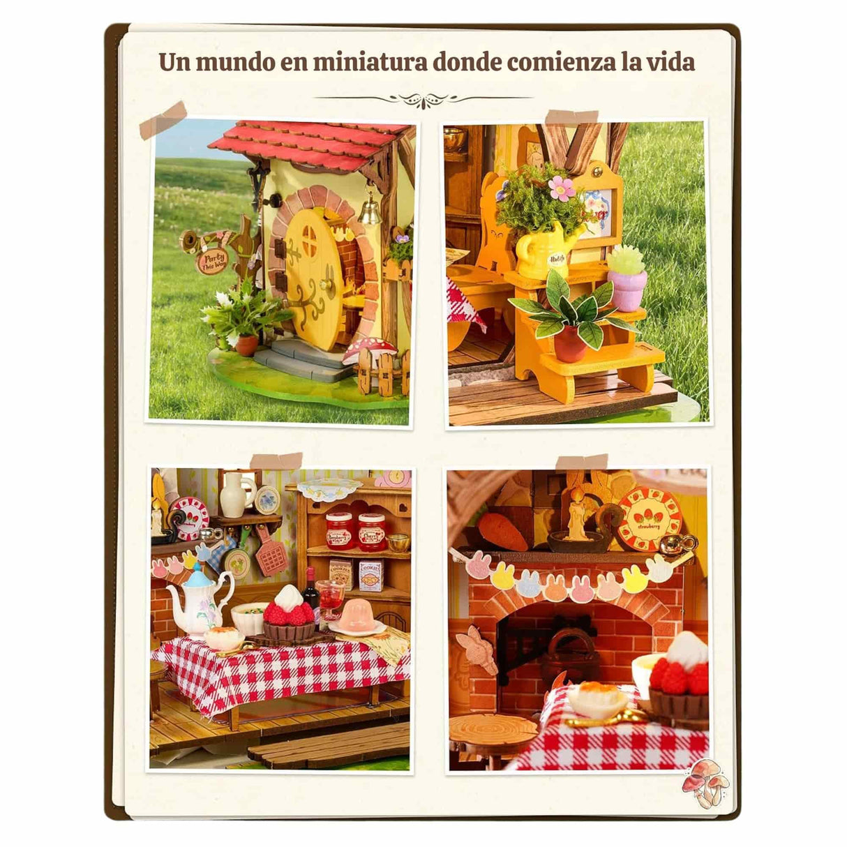 Rolife DIY Mini House - Casas Miniatura Fluffy Grove