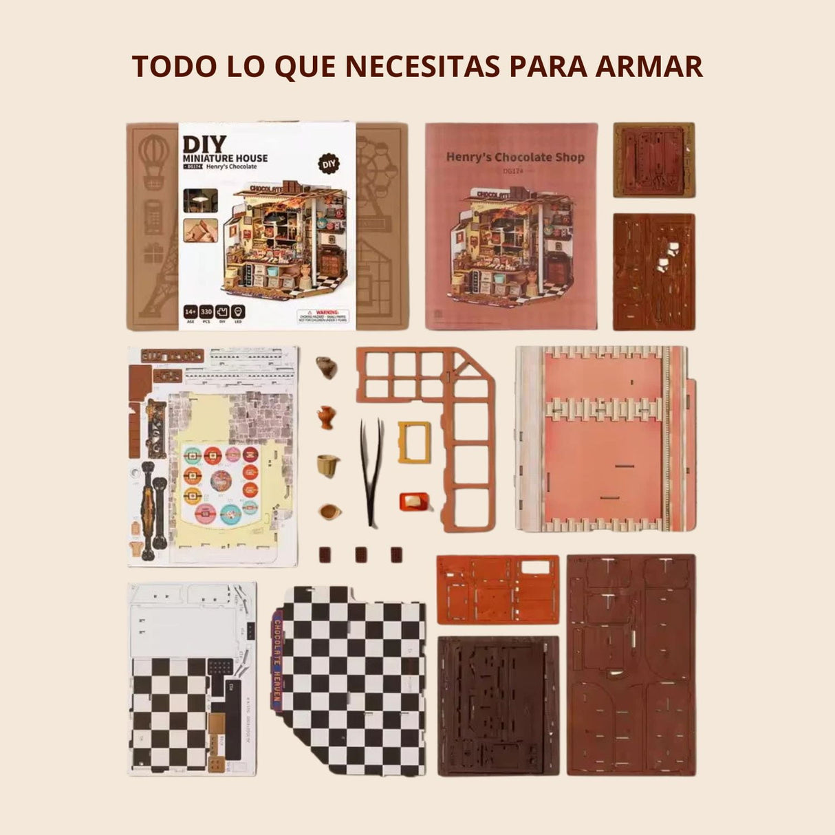 Rolife DIY Mini House - Casas Miniatura Henry's Chocolate