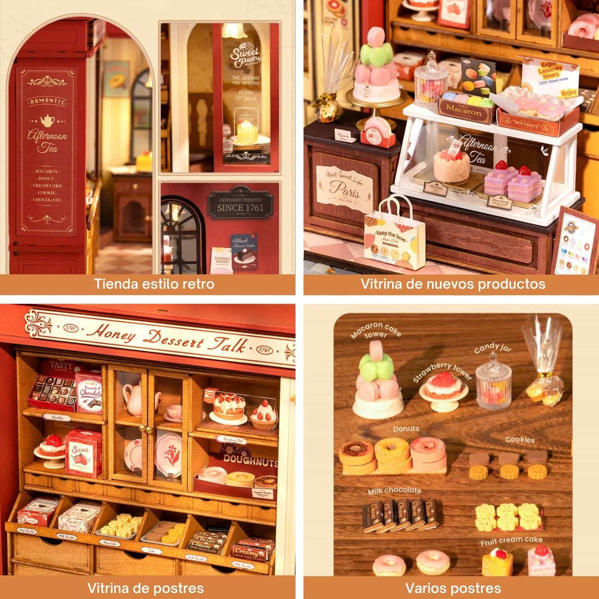 Rolife DIY Mini House - Casas Miniatura Honey Dessert Talk