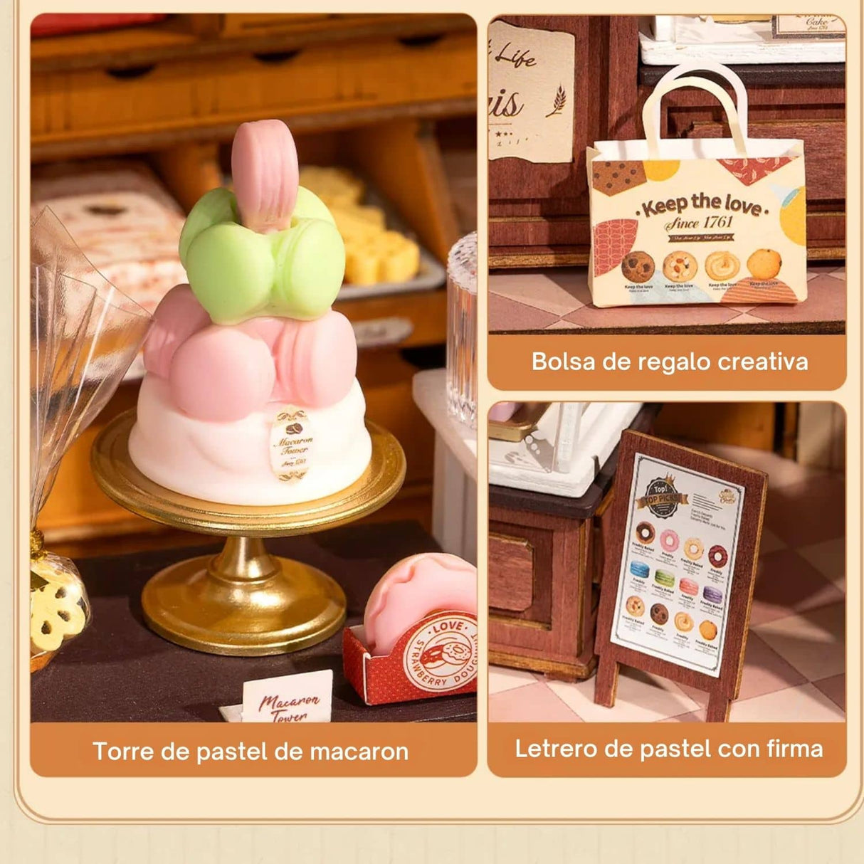 Rolife DIY Mini House - Casas Miniatura Honey Dessert Talk