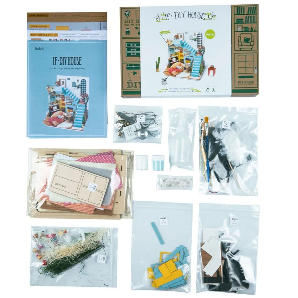 Rolife DIY Mini House - Casas Miniatura Joy's Peninsula Living Room