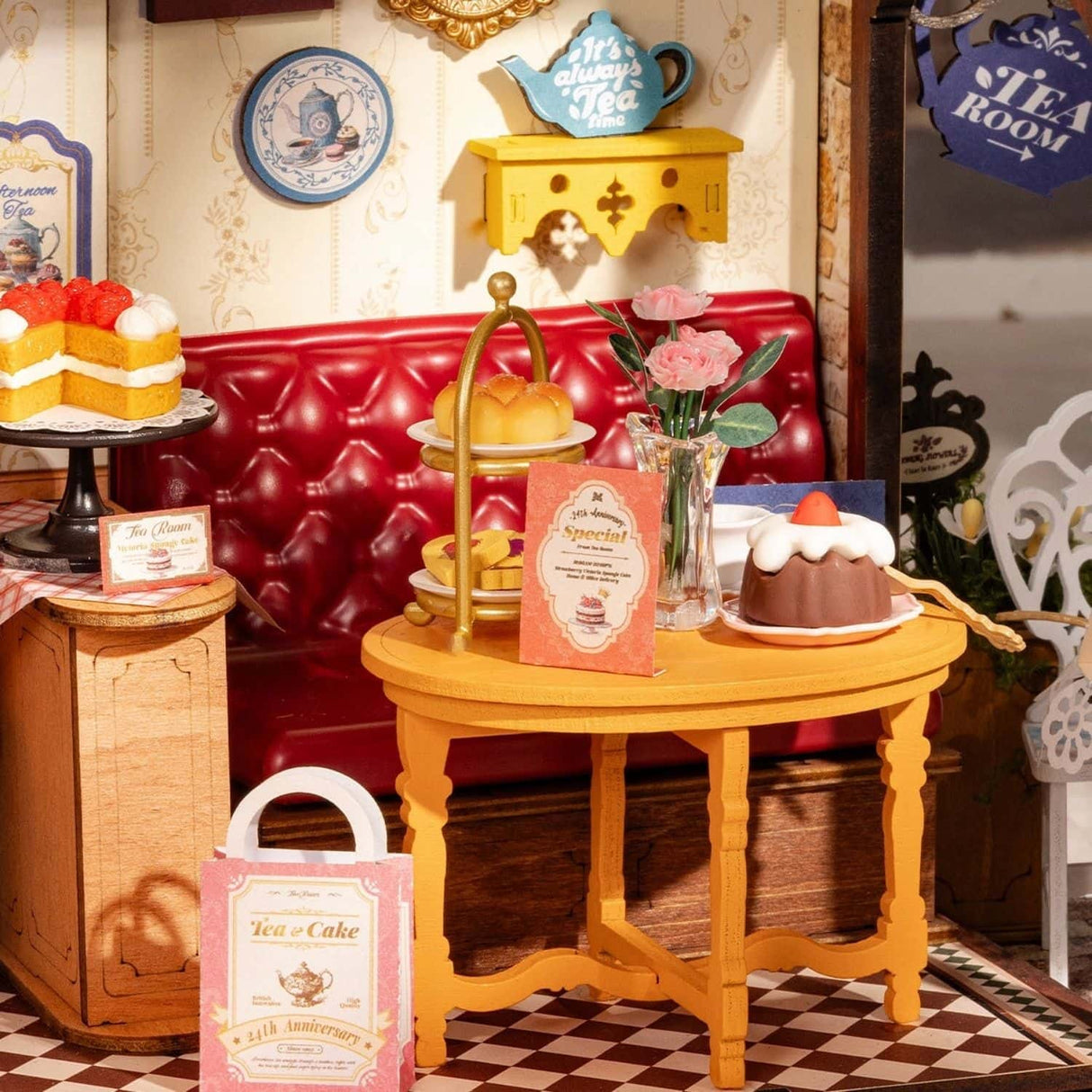 Rolife DIY Mini House - Casas Miniatura Leisure Time Tea Room