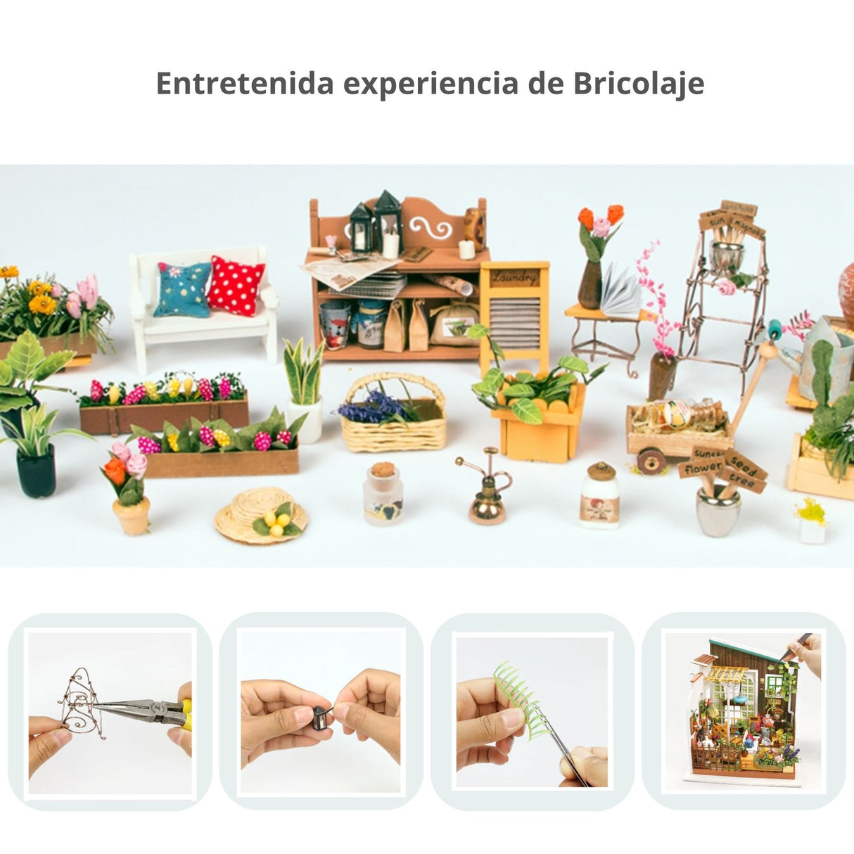 Rolife DIY Mini House - Casas Miniatura Miller's Garden