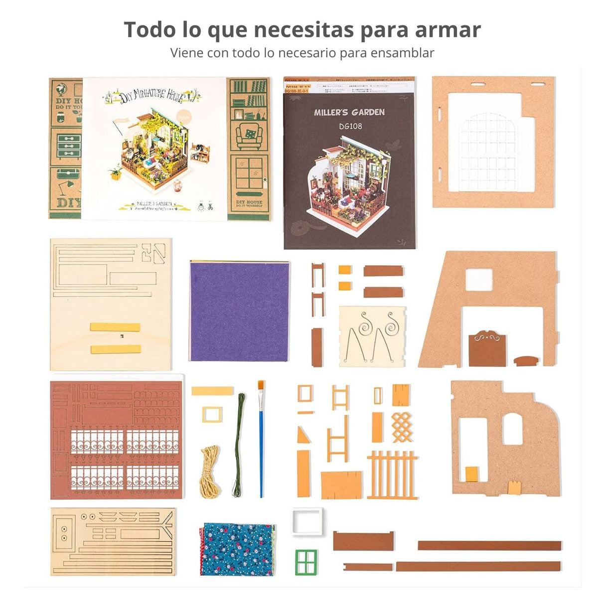 Rolife DIY Mini House - Casas Miniatura Miller's Garden