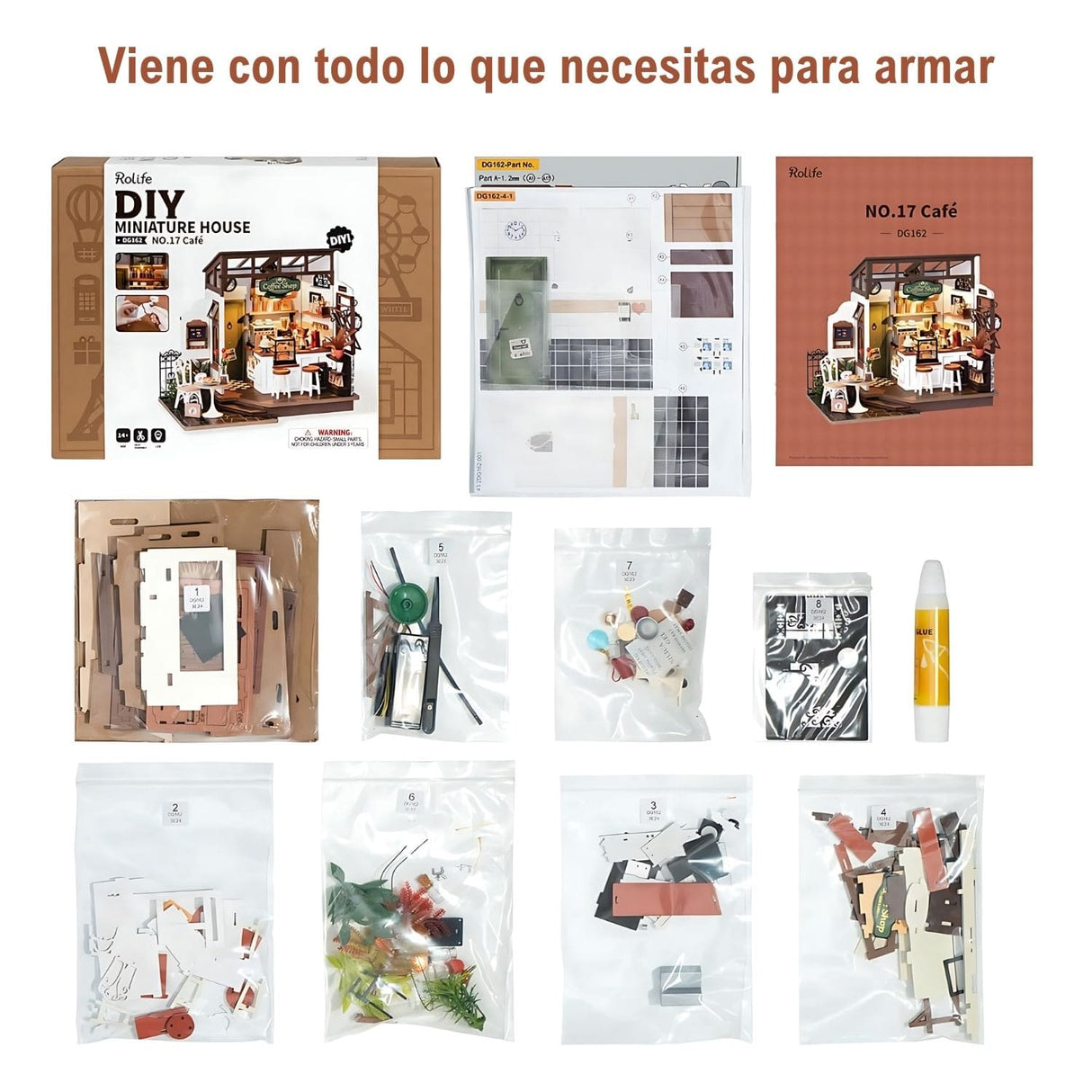 Rolife DIY Mini House - Casas Miniatura NO.17 Café