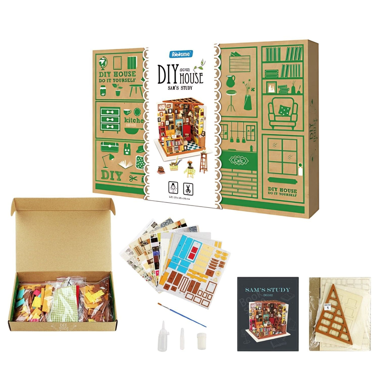 Rolife DIY Mini House - Casas Miniatura Sam's Study
