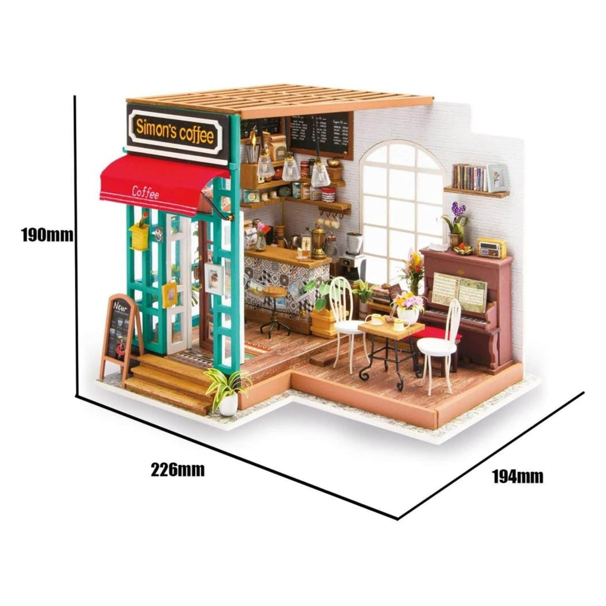 Rolife DIY Mini House - Casas Miniatura Simon's Coffee
