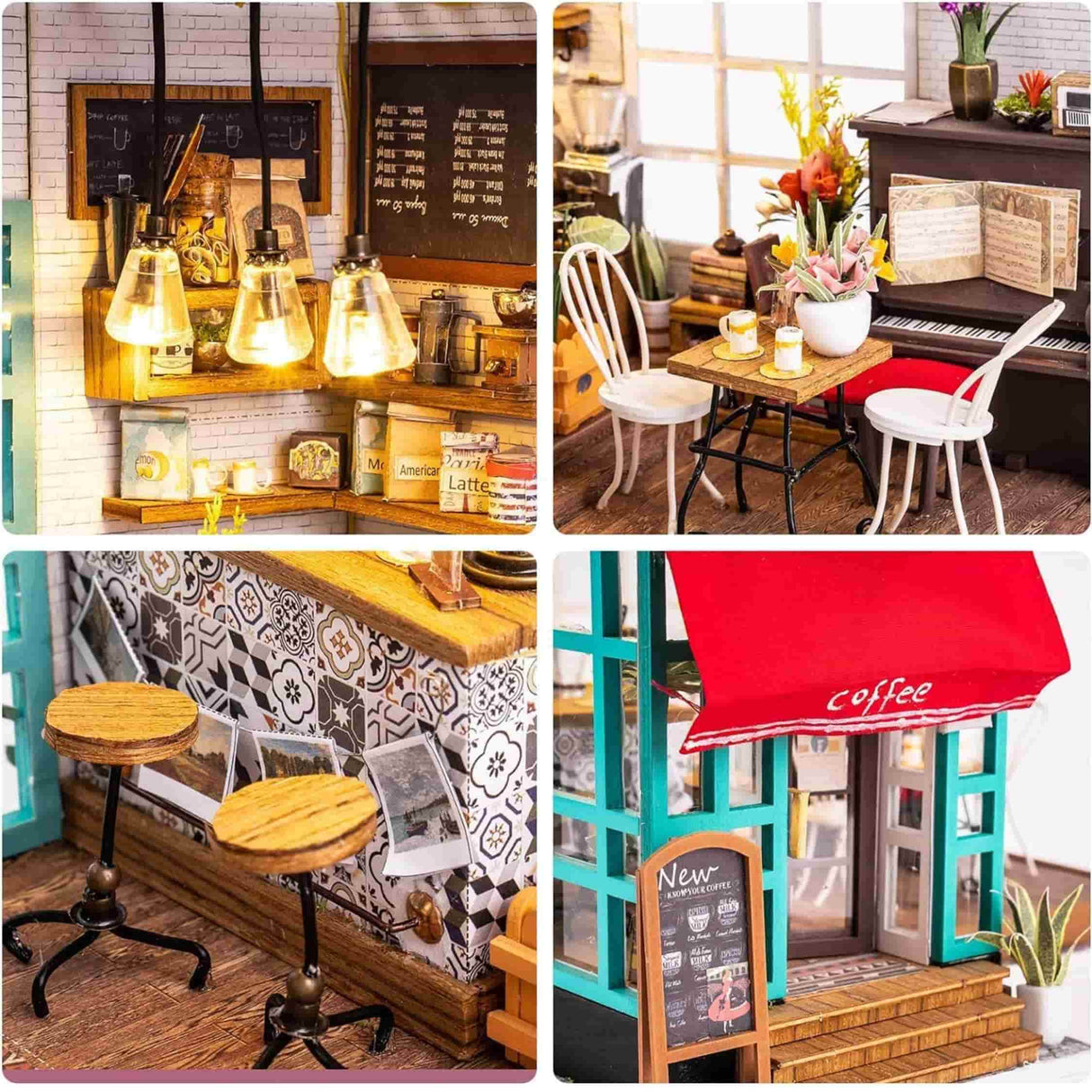 Rolife DIY Mini House - Casas Miniatura Simon's Coffee