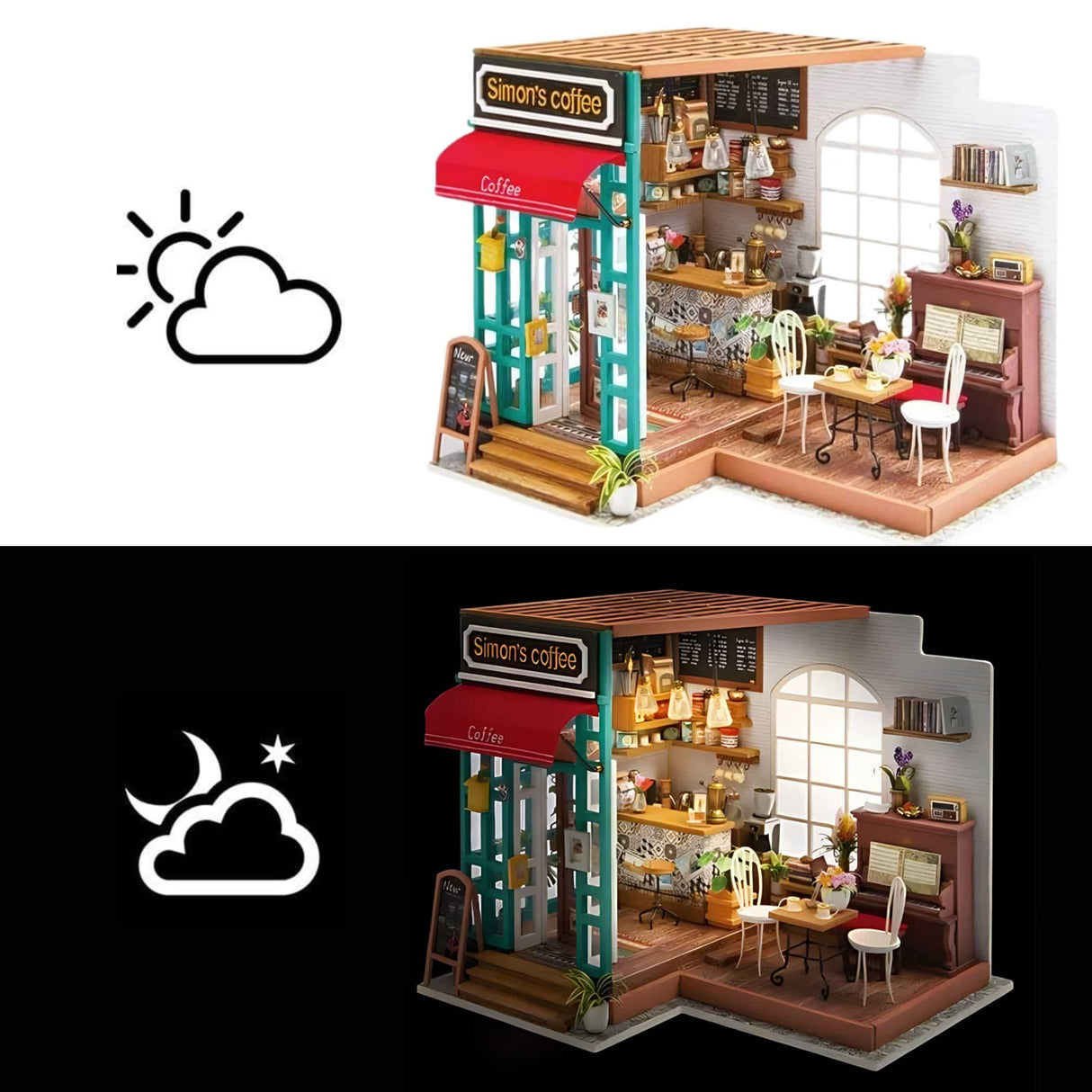 Rolife DIY Mini House - Casas Miniatura Simon's Coffee