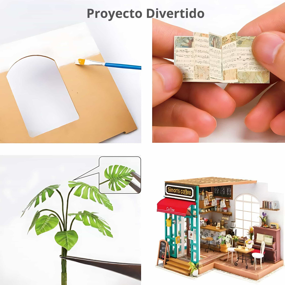 Rolife DIY Mini House - Casas Miniatura Simon's Coffee