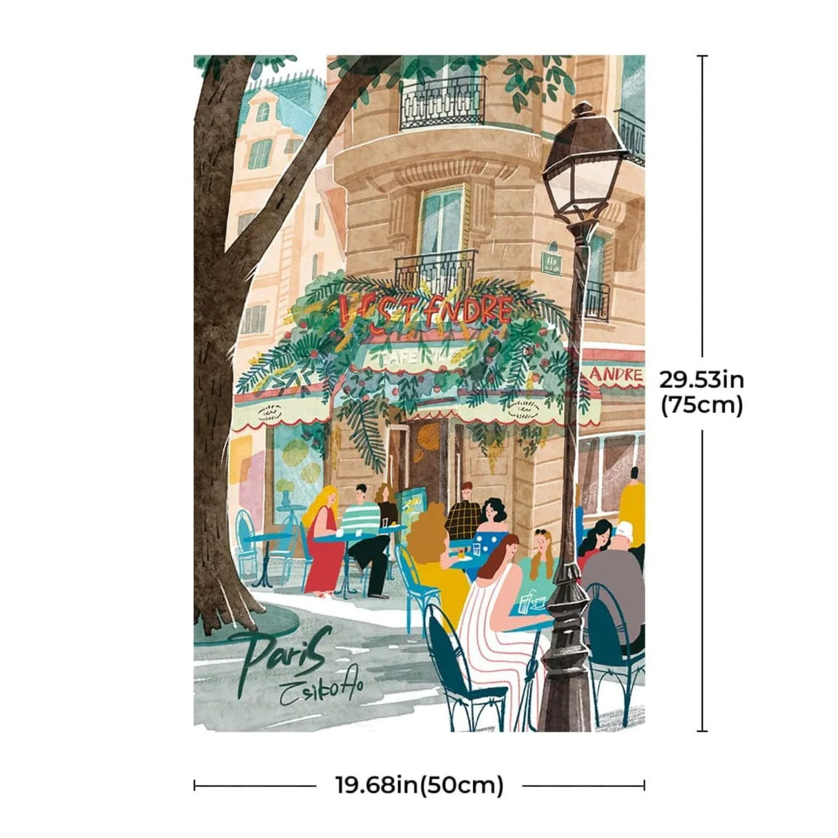 Rolife Joy Piece - Puzzle 1000 Piezas Leisure in Paris