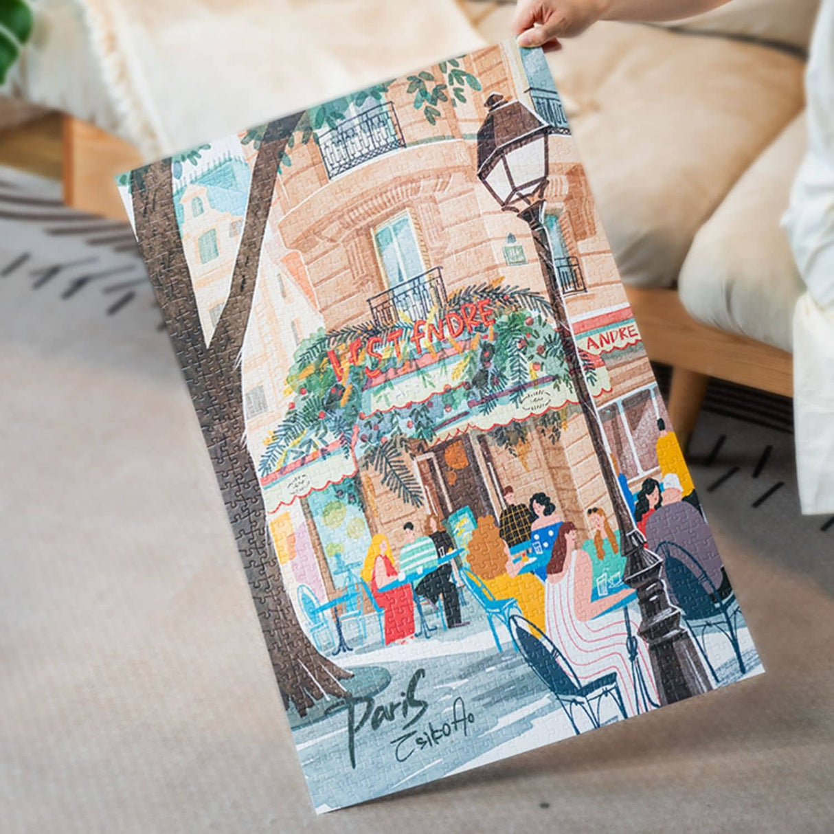 Rolife Joy Piece - Puzzle 1000 Piezas Leisure in Paris