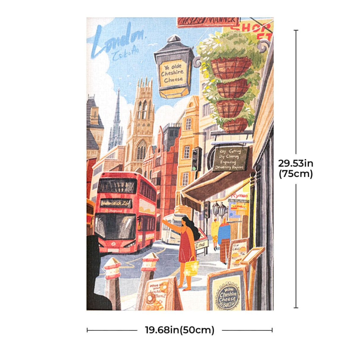 Rolife Joy Piece - Puzzle 1000 Piezas Walk in London