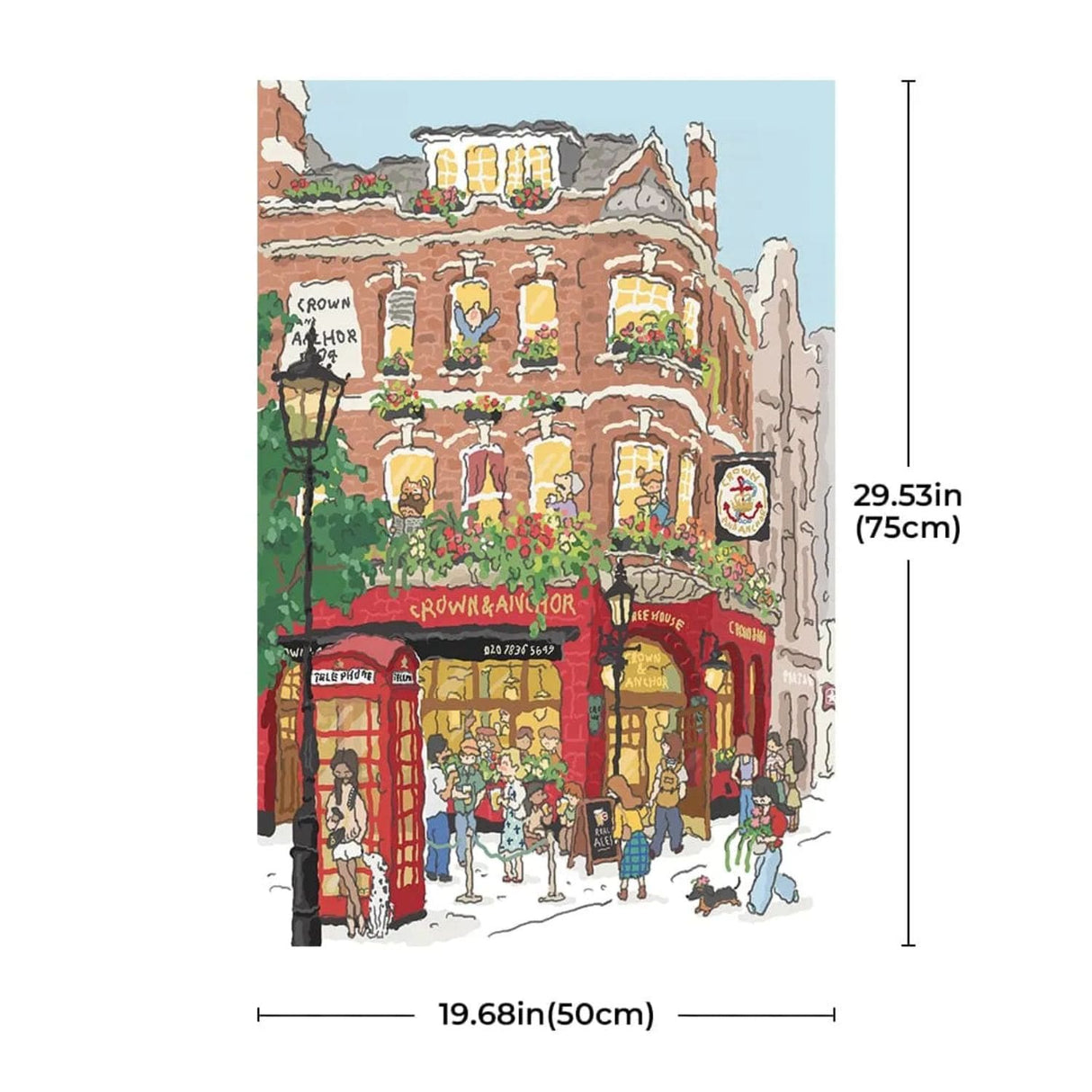 Rolife Joy Piece - Puzzle 1000 Piezas Welcome to Covent Garden