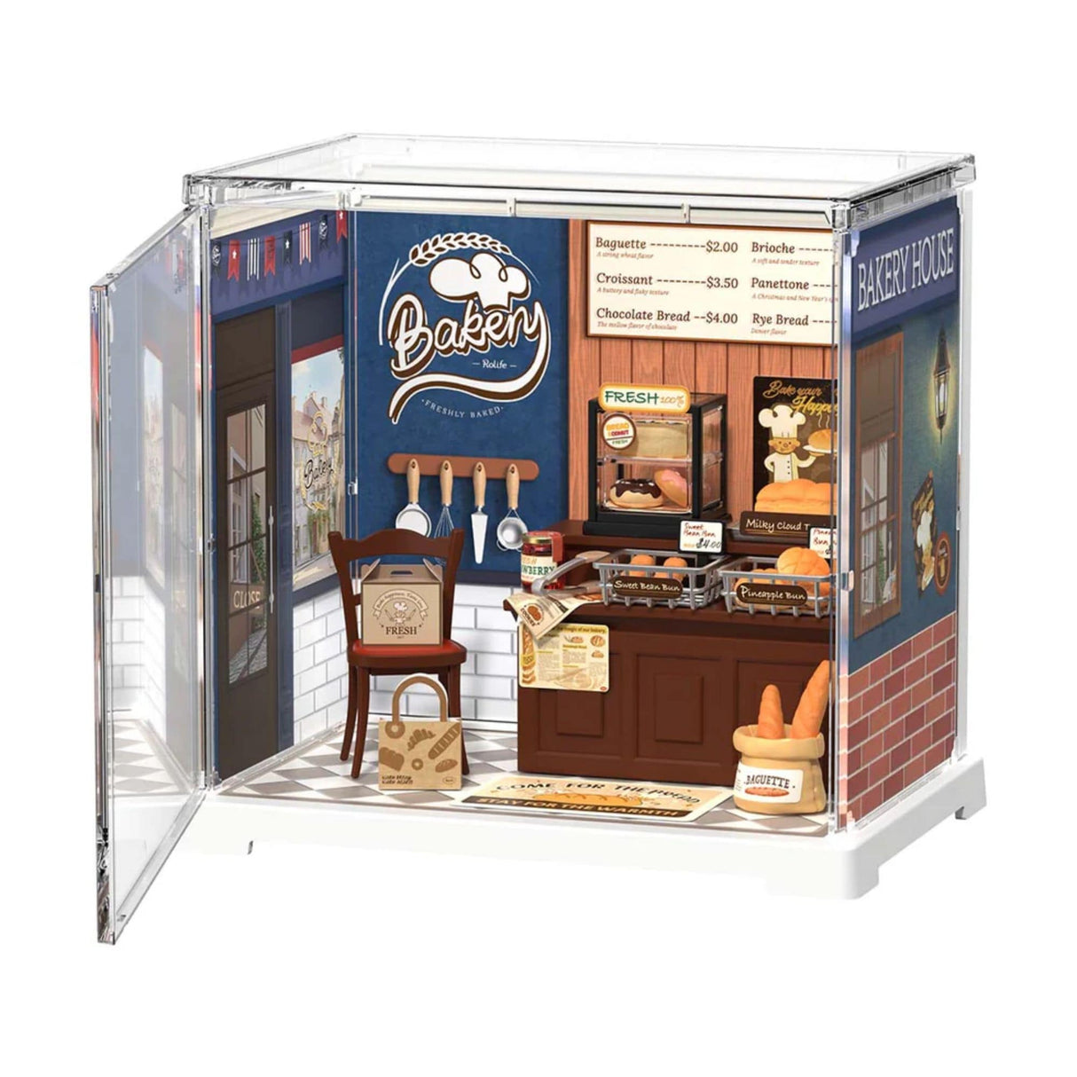 Rolife Mini Super Creator - Casas Miniatura Butter Bakery House