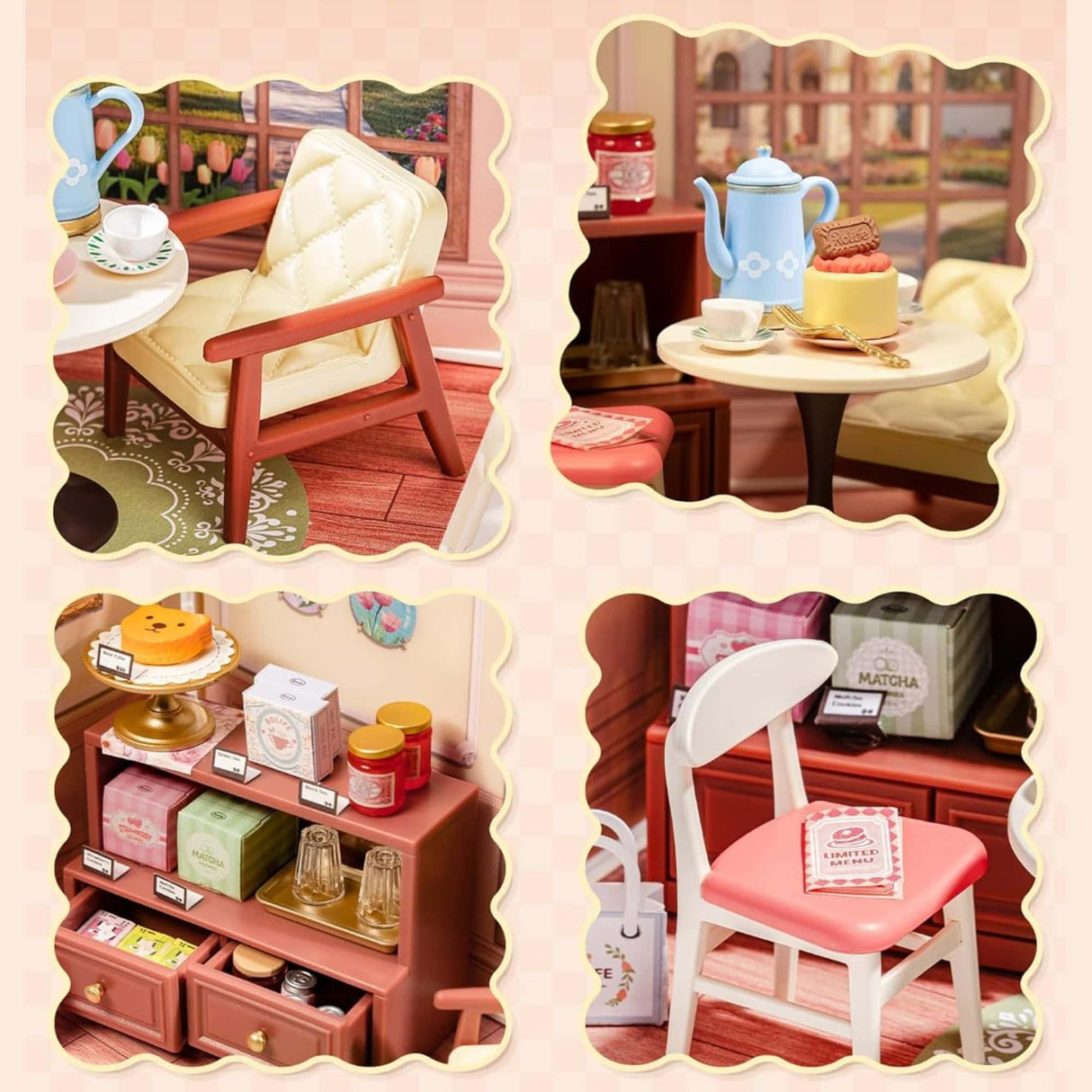 Rolife Mini Super Creator - Casas Miniatura Honey Tea Lounge