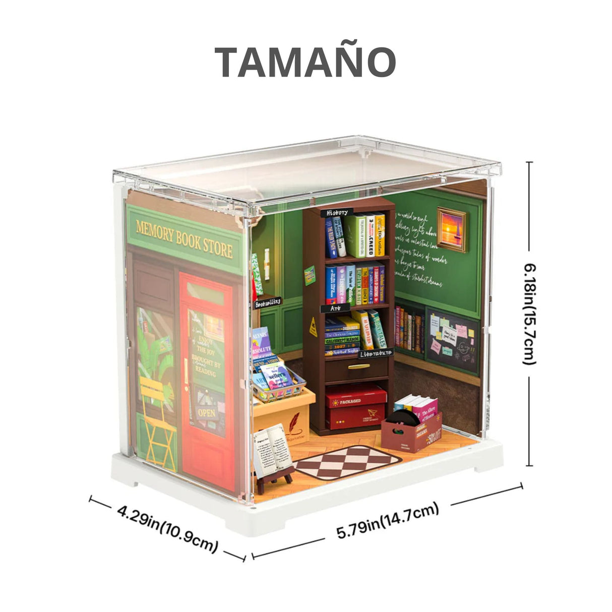 Rolife Mini Super Creator - Casas Miniatura Memory Book Store