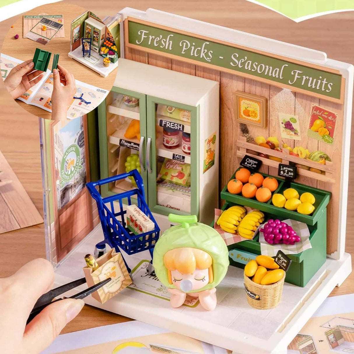 Rolife Mini Super Creator - Casas Miniatura Nature Energy Fruits