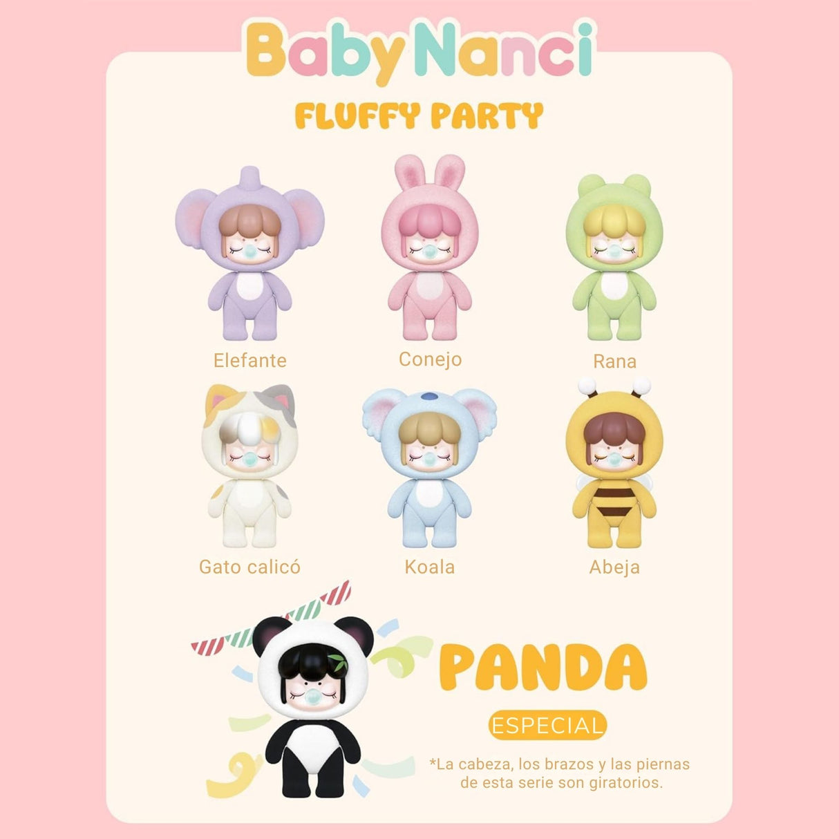 Rolife Nanci - Blind Box Baby Nanci Fluffy Party Vinyl Plush