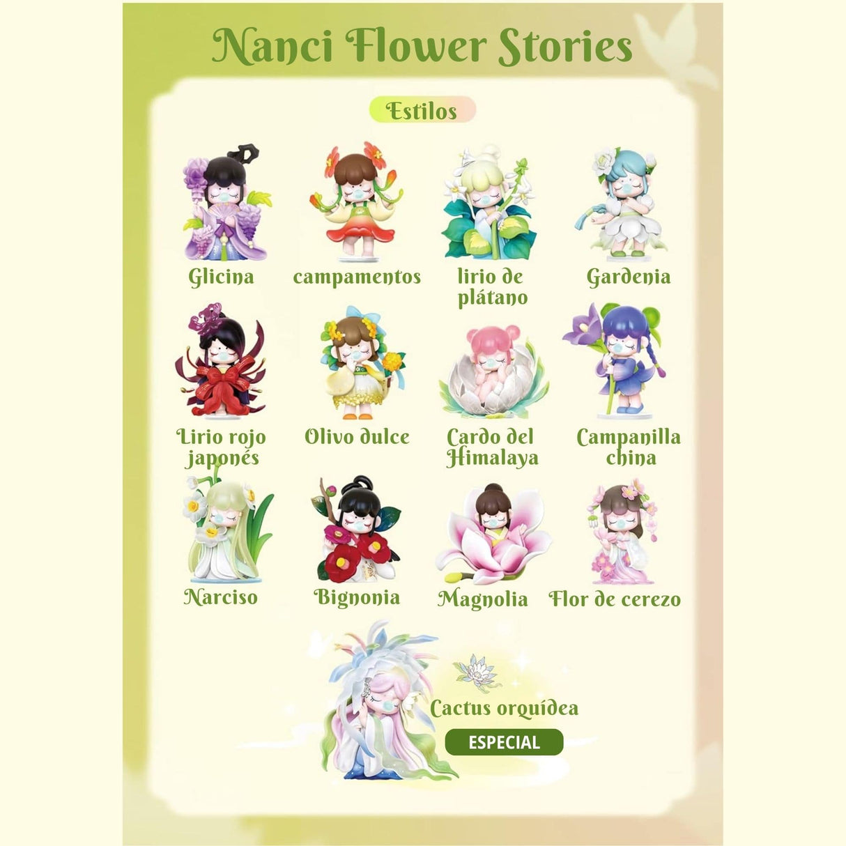 Rolife Nanci - Blind Box Flower Series