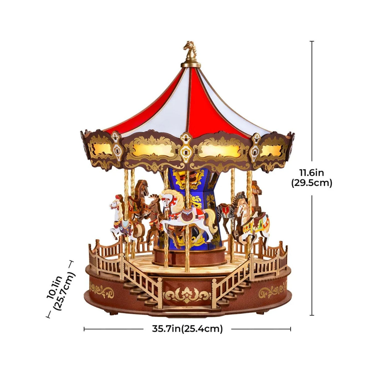 Rolife Music Dreamer - Puzzle 3D Classic Carousel