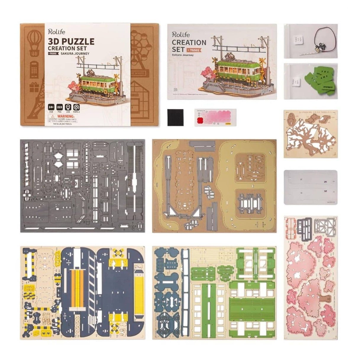 Rolife - Puzzle 3D Sakura Journey