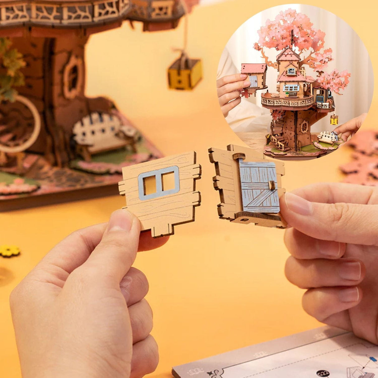 Rolife - Puzzle 3D Sakura Tree House