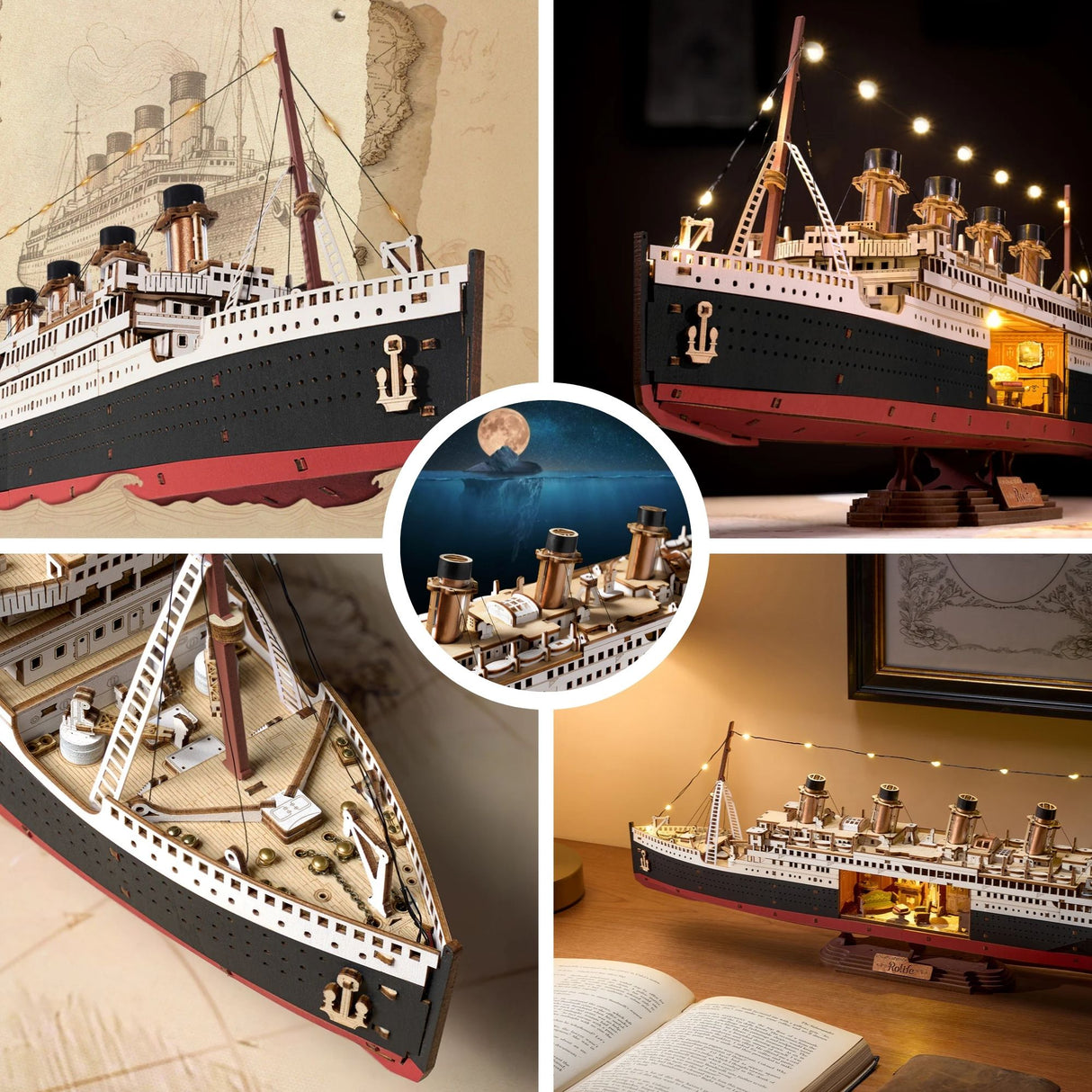 Rolife - Puzzle 3D Titanic 1912 Eternal Atlantic Voyager