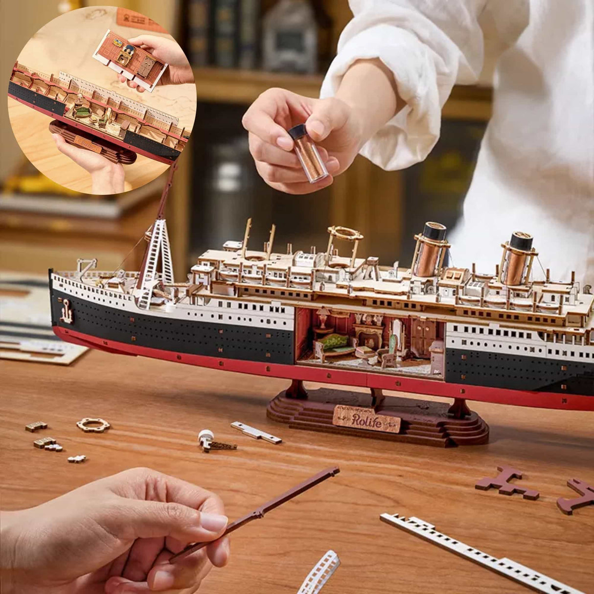 Rolife - Puzzle 3D Titanic 1912 Eternal Atlantic Voyager