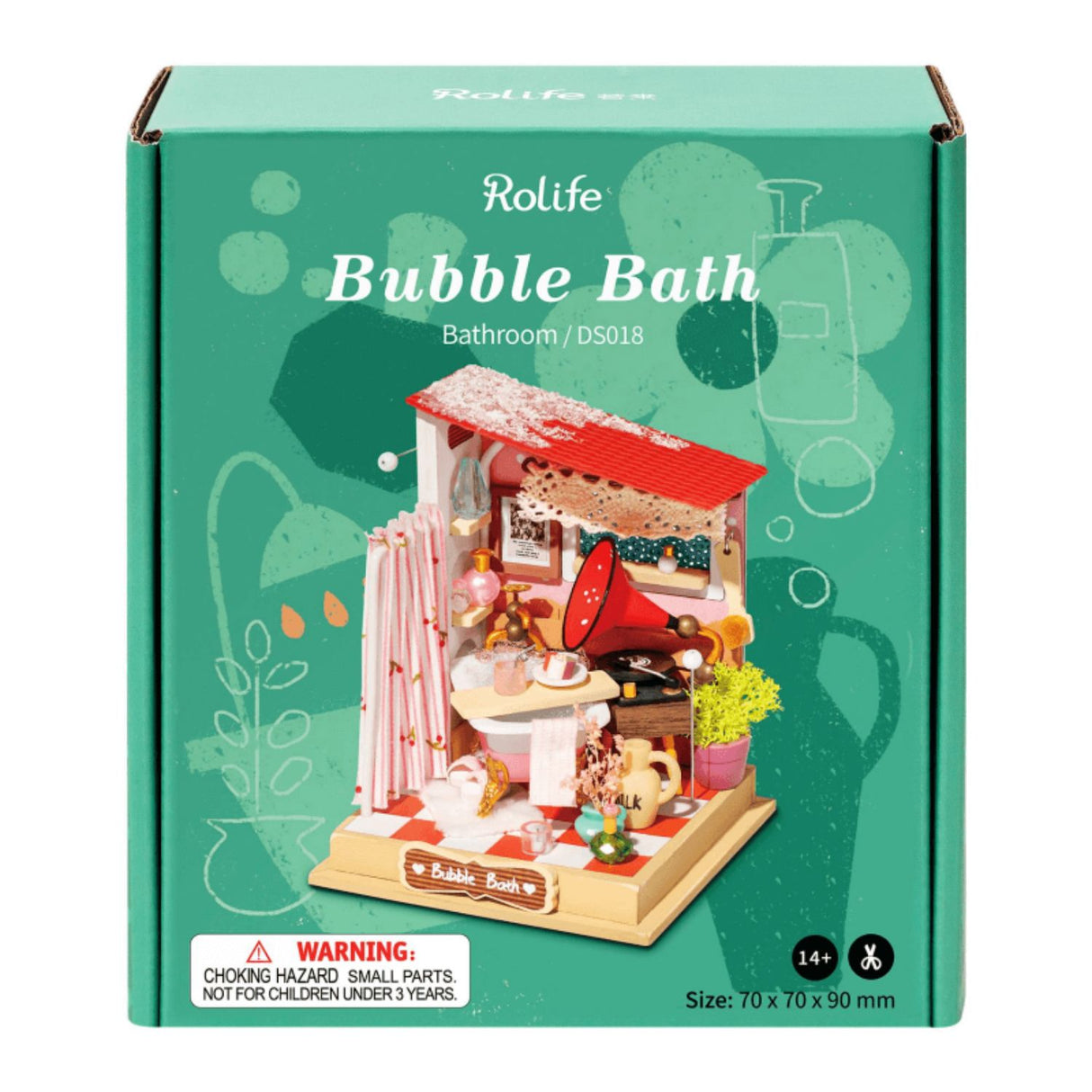 Rolife Secret World - Miniatura Armable Bubble Bath