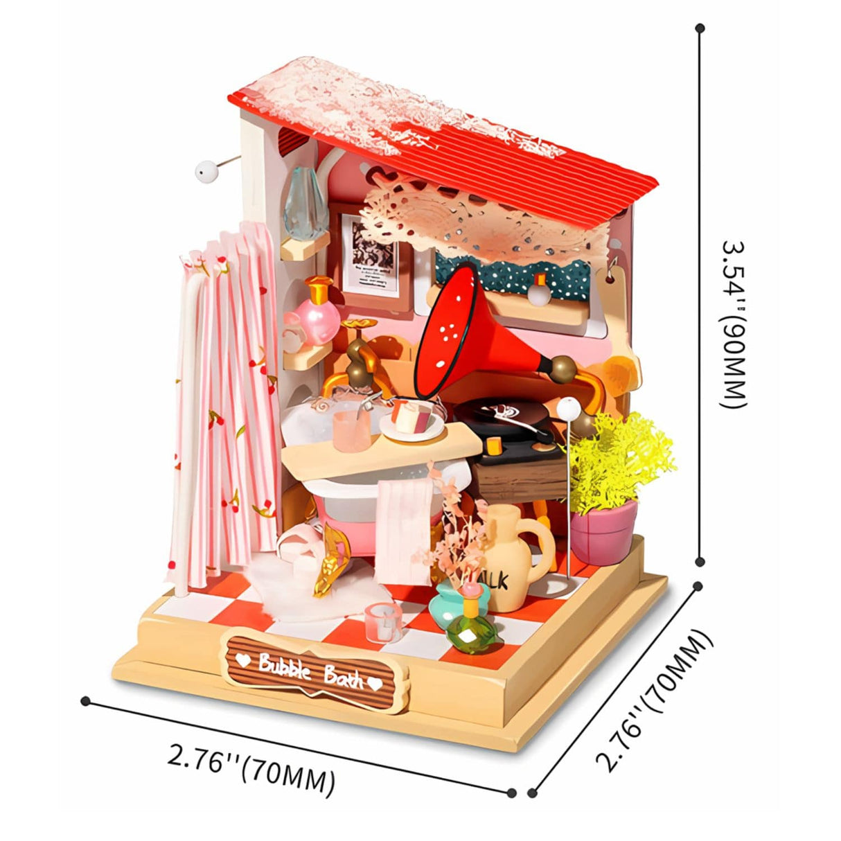 Rolife Secret World - Miniatura Armable Bubble Bath