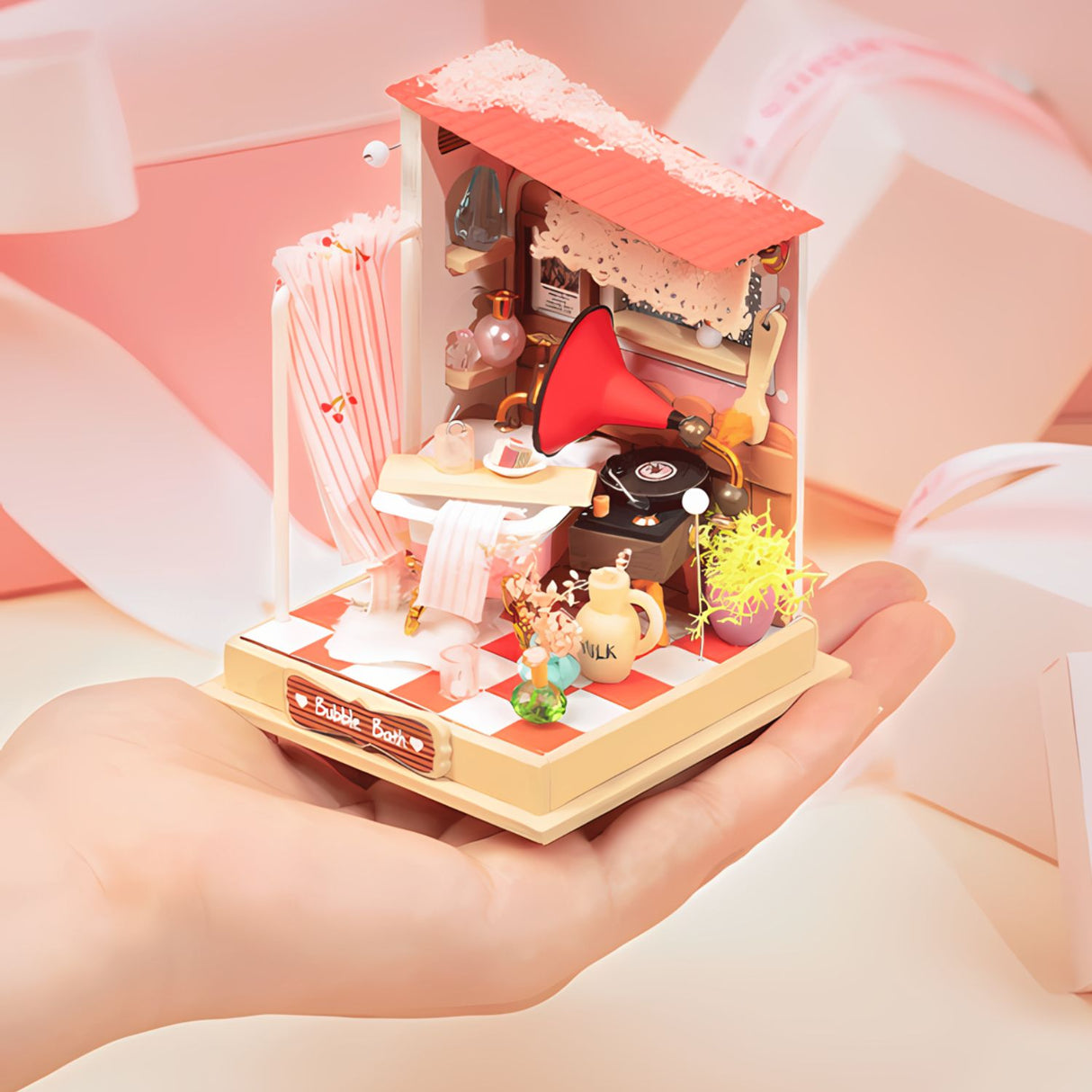 Rolife Secret World - Miniatura Armable Bubble Bath