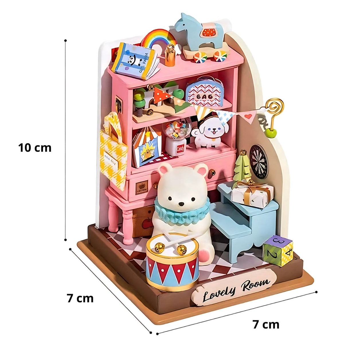 Rolife Secret World - Miniatura Armable Childhood Toy House