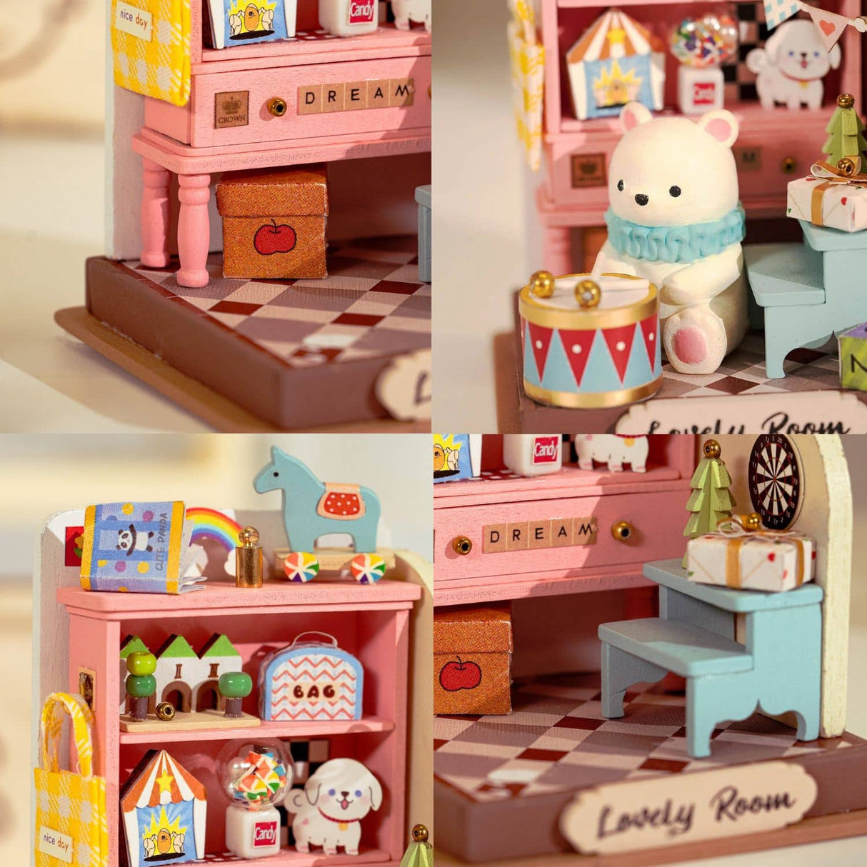 Rolife Secret World - Miniatura Armable Childhood Toy House