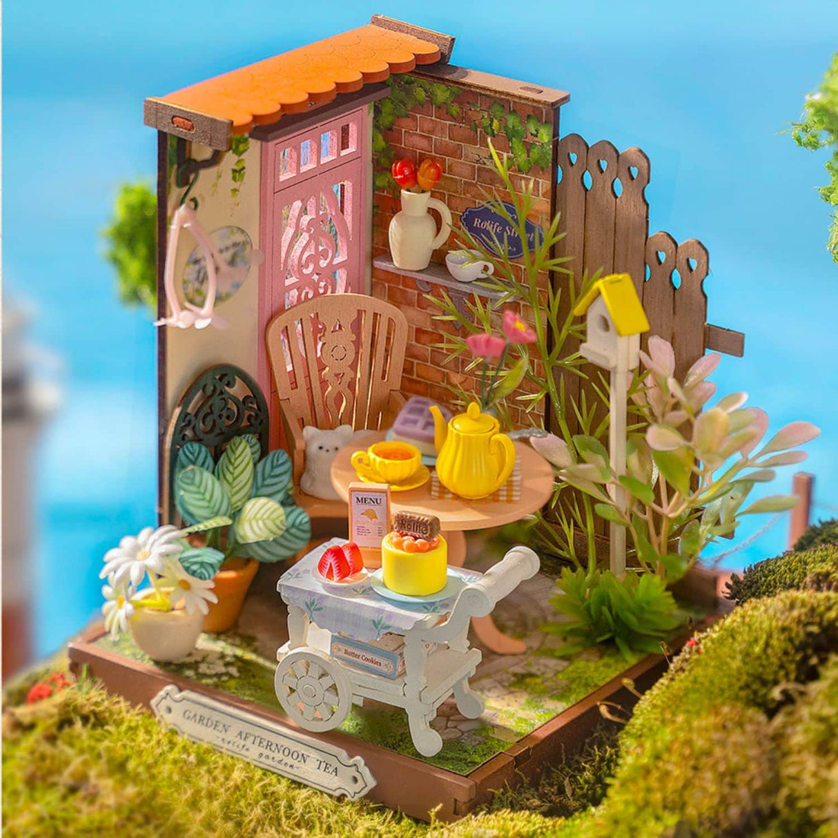 Rolife Secret World - Miniatura Armable Fancy Tea Yard