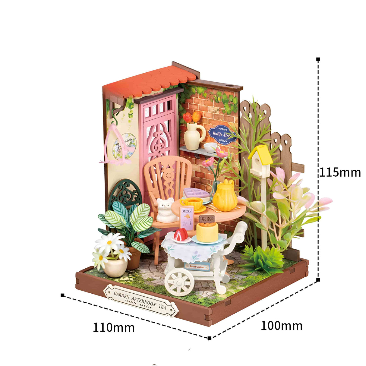 Rolife Secret World - Miniatura Armable Fancy Tea Yard