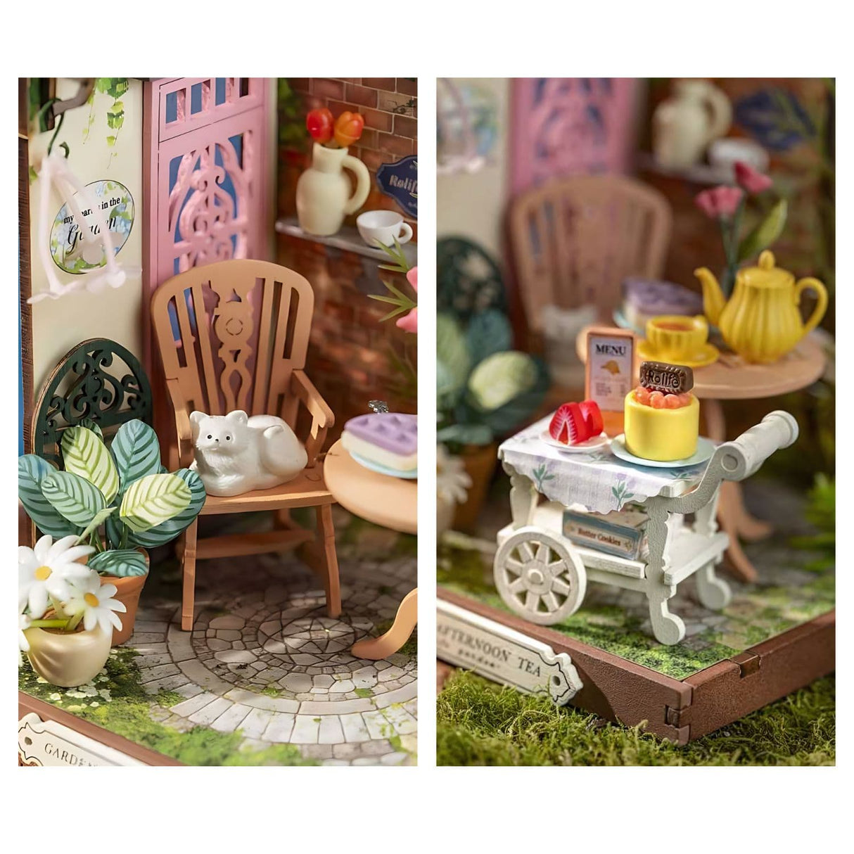 Rolife Secret World - Miniatura Armable Fancy Tea Yard