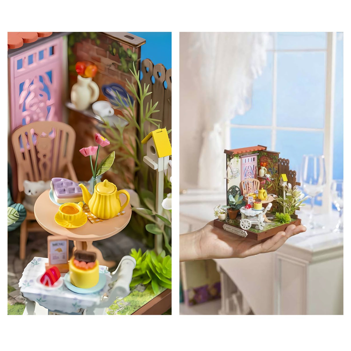 Rolife Secret World - Miniatura Armable Fancy Tea Yard