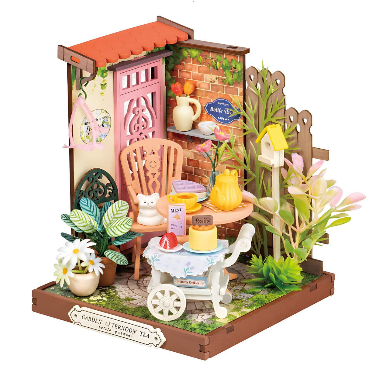 Rolife Secret World - Miniatura Armable Fancy Tea Yard