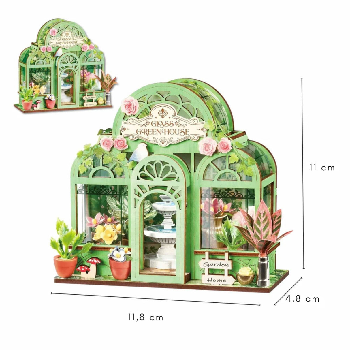 Rolife Secret World - Miniatura Armable Green Fountain Garden