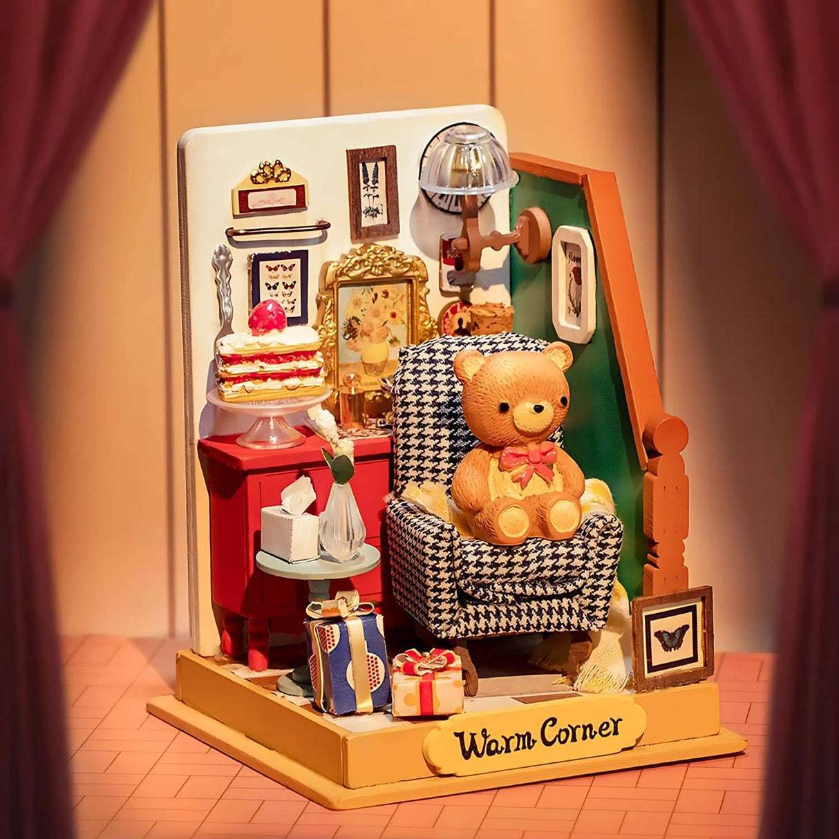 Rolife Secret World - Miniatura Armable Holiday Living Room