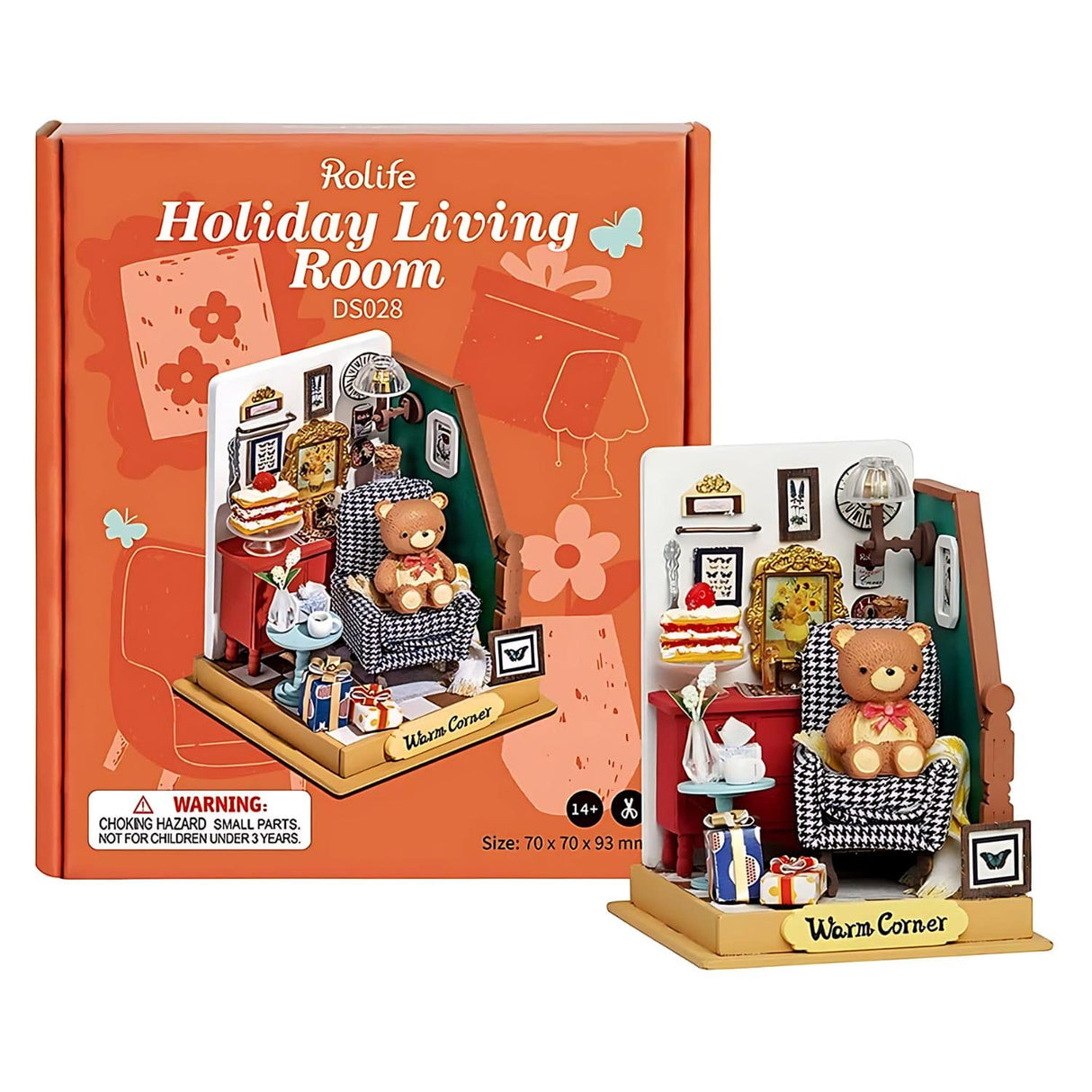Rolife Secret World - Miniatura Armable Holiday Living Room