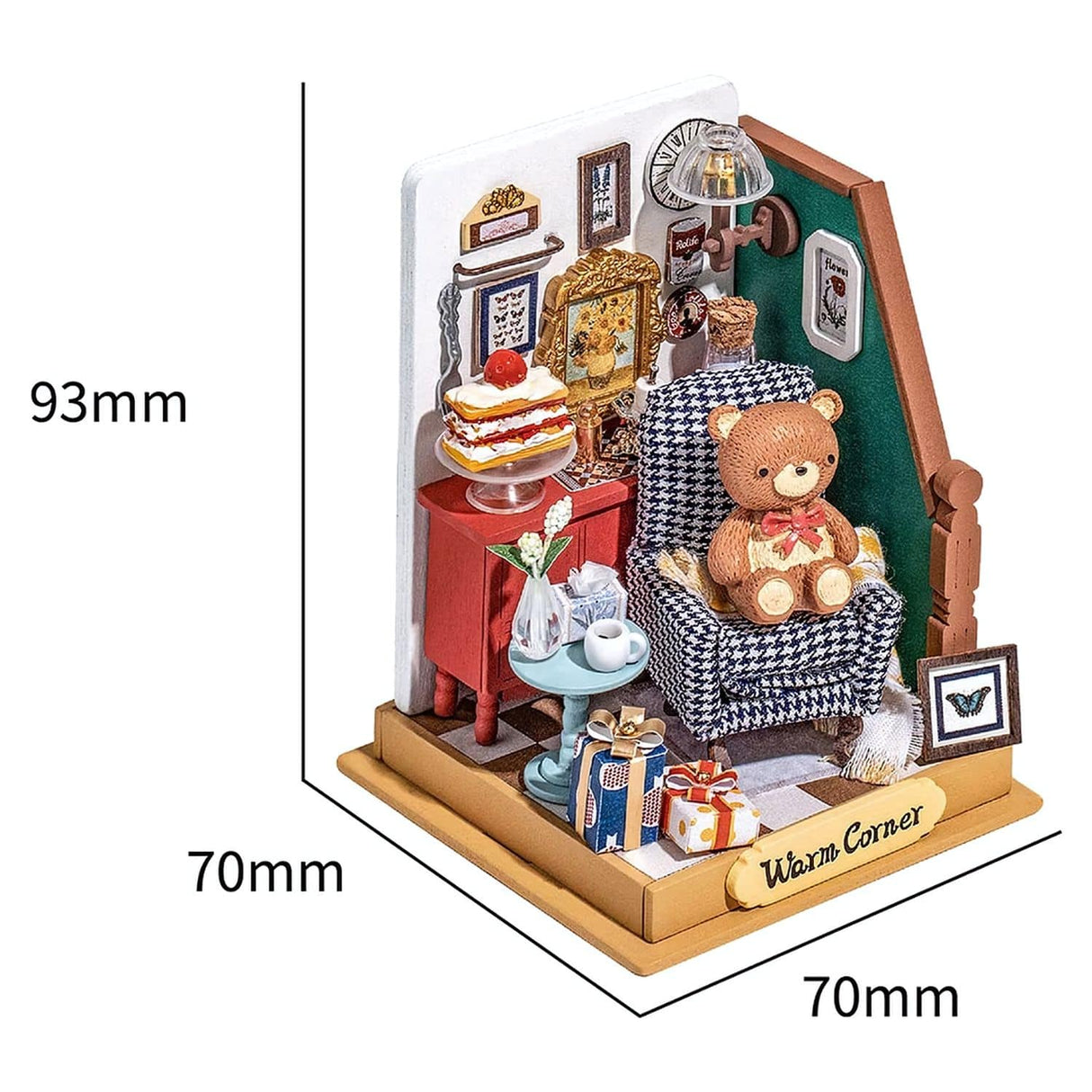 Rolife Secret World - Miniatura Armable Holiday Living Room