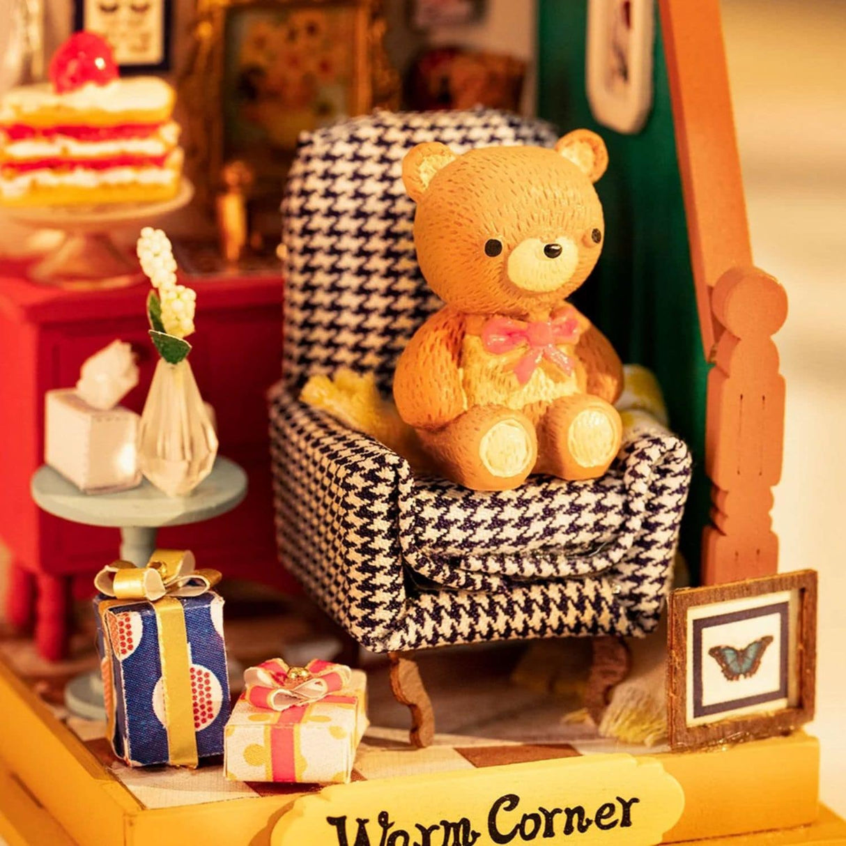 Rolife Secret World - Miniatura Armable Holiday Living Room