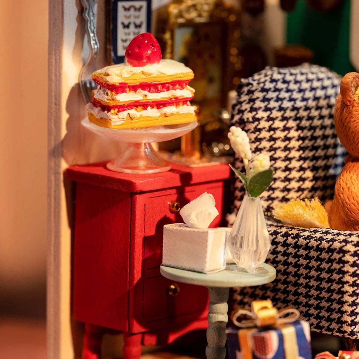 Rolife Secret World - Miniatura Armable Holiday Living Room