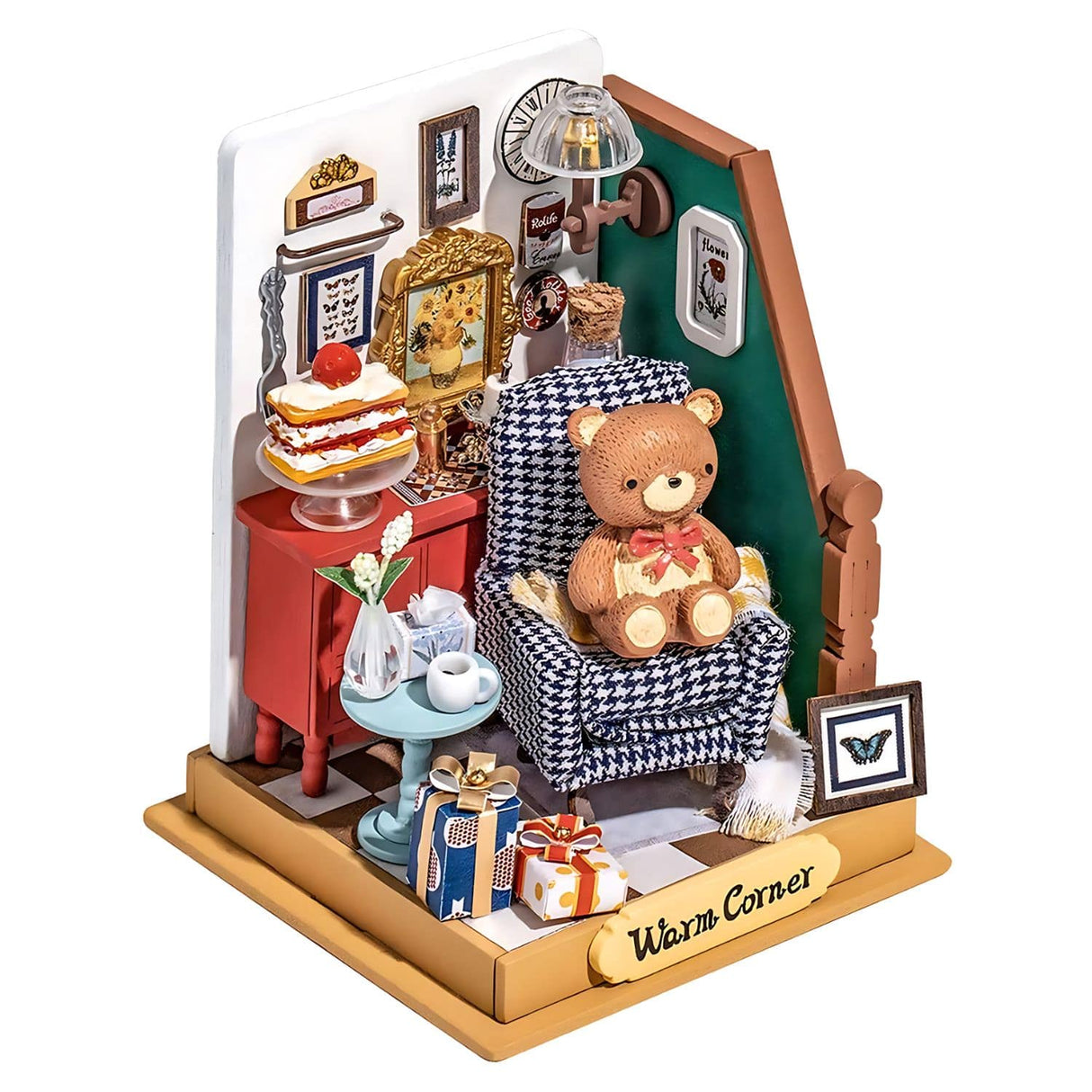 Rolife Secret World - Miniatura Armable Holiday Living Room